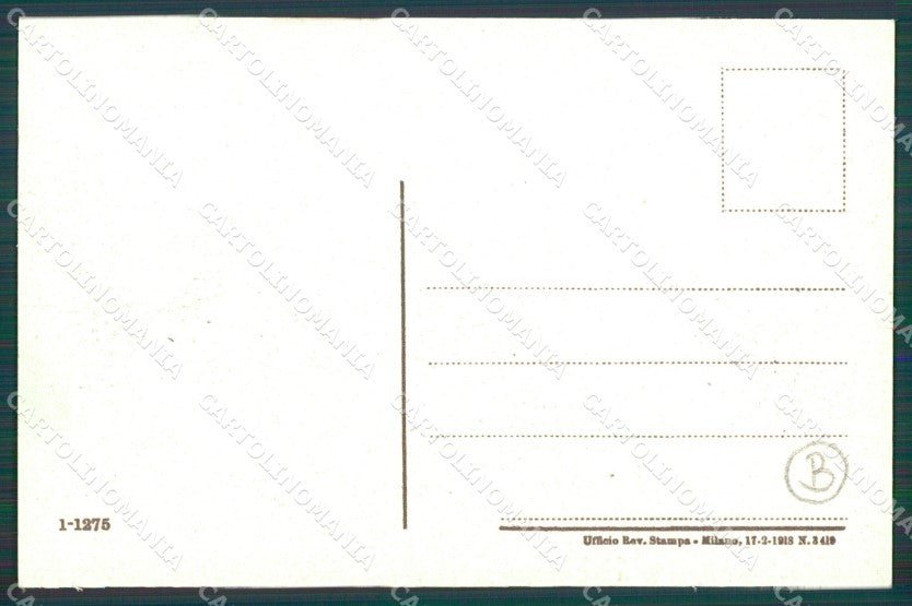 Genova Città Poste e Telegrafo cartolina QZ5246 – retro