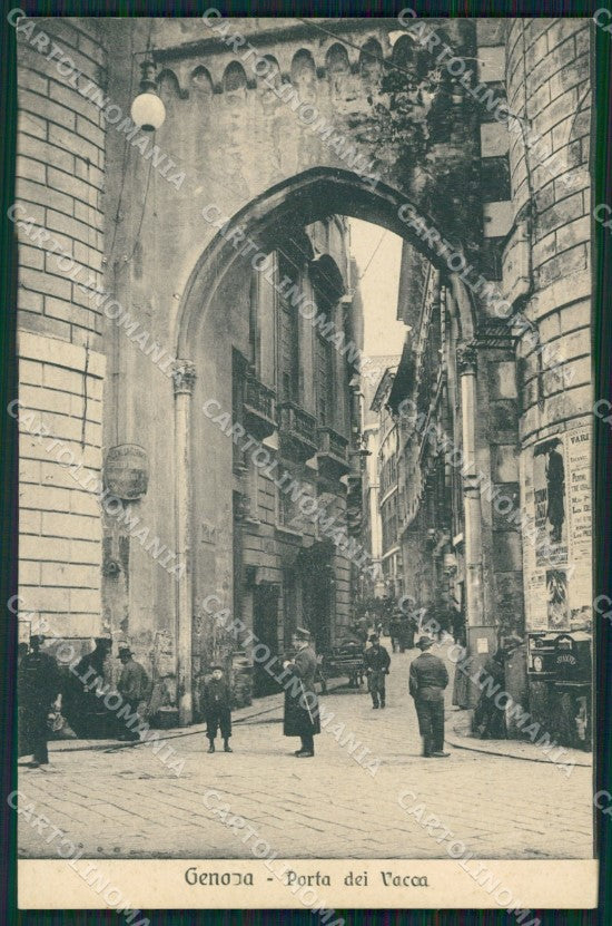 Genova Città Porta dei Vacca cartolina QZ5250 – fronte