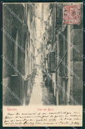 Genova Città Vico del Duca cartolina QZ5258 – fronte