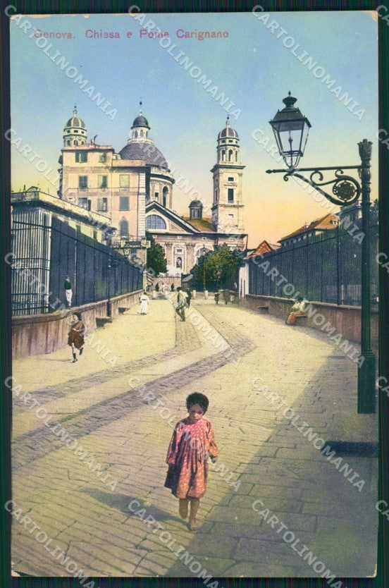 Genova Città Ponte di Carignano cartolina QZ5273 – fronte