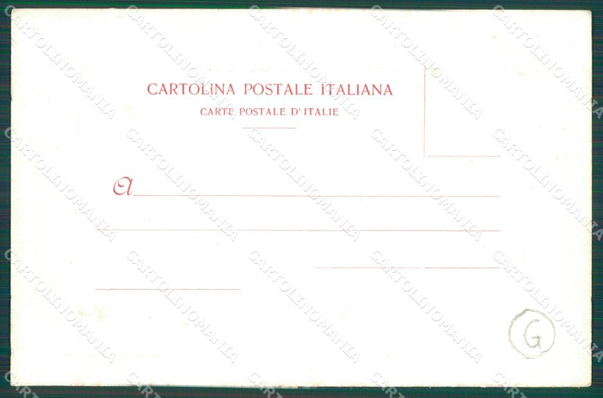 Genova Città Via delle Monachette cartolina QZ5304 – retro