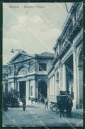 Genova Città Stazione Principe Carrozza PIEGHINA cartolina QZ5321 – fronte