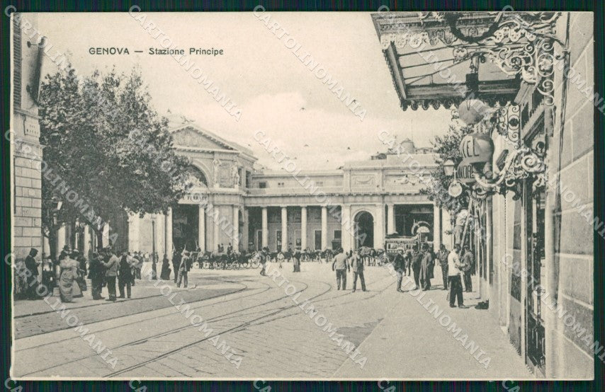 Genova Città Stazione Principe cartolina QZ5326 – fronte