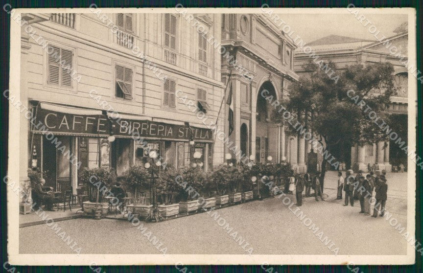 Genova Città Piazza Acquaverde Pubblicitaria cartolina QZ5330 – fronte