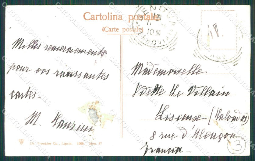 Genova Città Stazione Brignole COLLA cartolina QZ5334 – retro