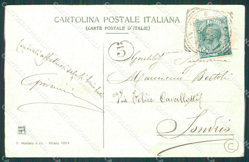 Genova Città Stazione Brignole PIEGHINE cartolina QZ5335 – retro