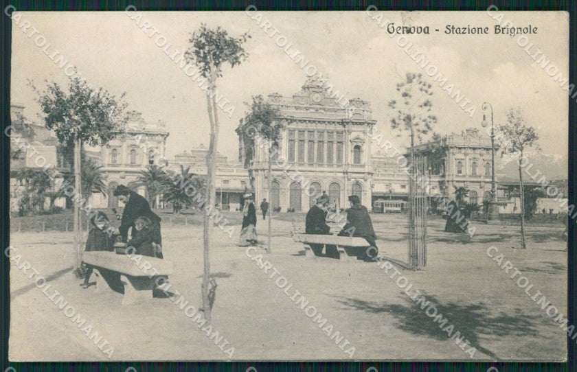 Genova Città Stazione Brignole STRAPPINO cartolina QZ5344 – fronte