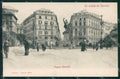 Genova Città Piazza Corvetto cartolina QZ5366 – fronte