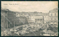 Genova Città Piazza De Ferrari Tram cartolina QZ5377 – fronte