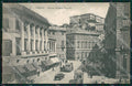 Genova Città Piazza Fontane Marose Corriera Auto cartolina QZ5414 – fronte
