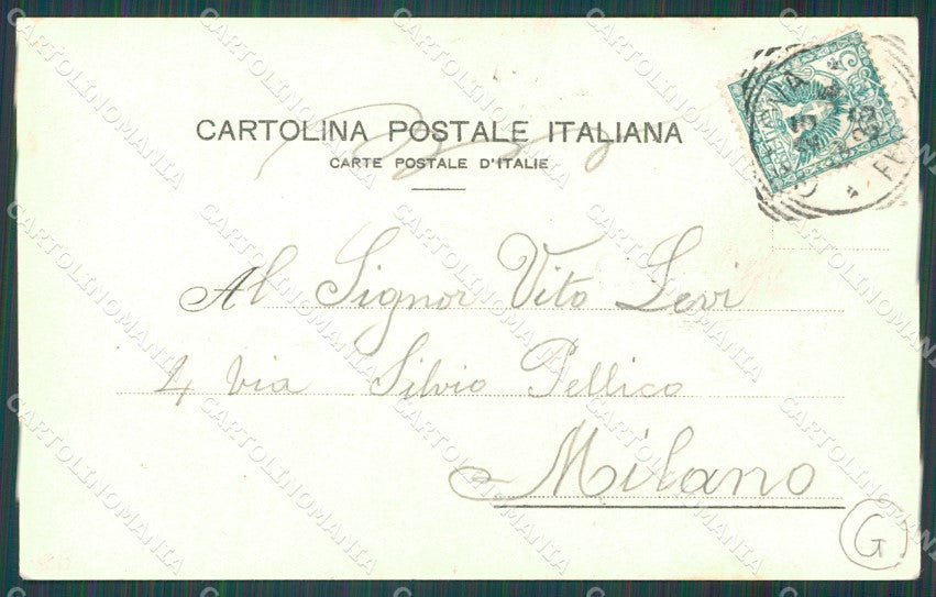 Genova Città Piazza Fontane Marose cartolina QZ5418 – retro