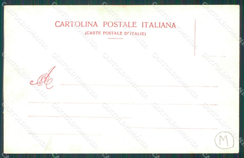 Genova Città Piazza Fontane Marose Carrozza cartolina QZ5422 – retro