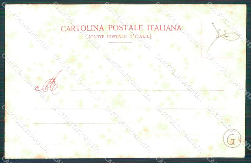 Genova Città Piazza Ponticello cartolina QZ5433 – retro