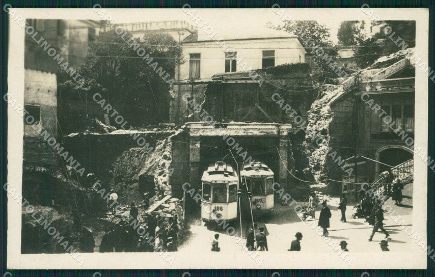 Genova Città Piazza Portello Tram Foto cartolina QZ5442 – fronte
