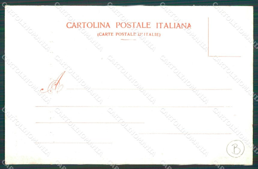 Genova Città Piazza Umberto I Sant'Ambrogio cartolina QZ5460 – retro