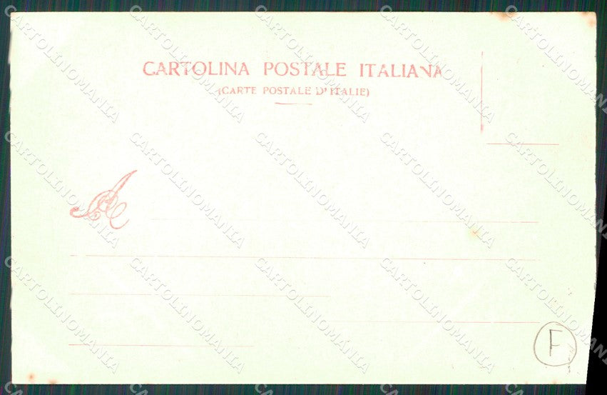 Genova Città Piazza Umberto I cartolina QZ5465 – retro