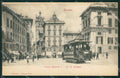 Genova Città Piazza Umberto I Tram cartolina QZ5467 – fronte
