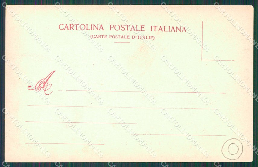Genova Città Piazza Umberto I Tram cartolina QZ5467 – retro