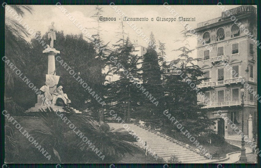 Genova Città Mazzini cartolina QZ5480 – fronte