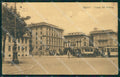 Genova Città Piazza del Popolo Tram PIEGHINA SCOLLATA cartolina QZ5495 – fronte