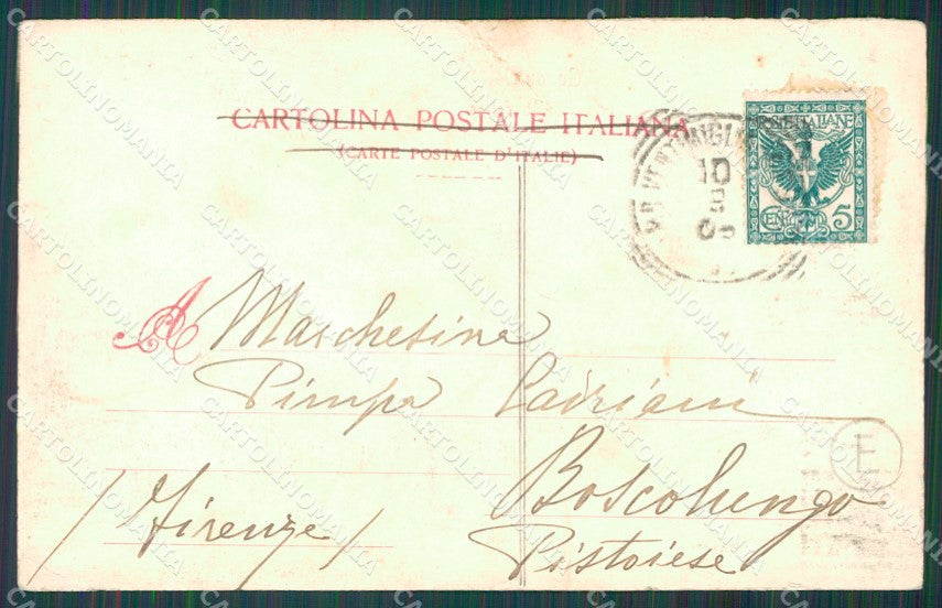 Genova Città Piazza Carlo Felice PIEGHINE cartolina QZ5499 – retro