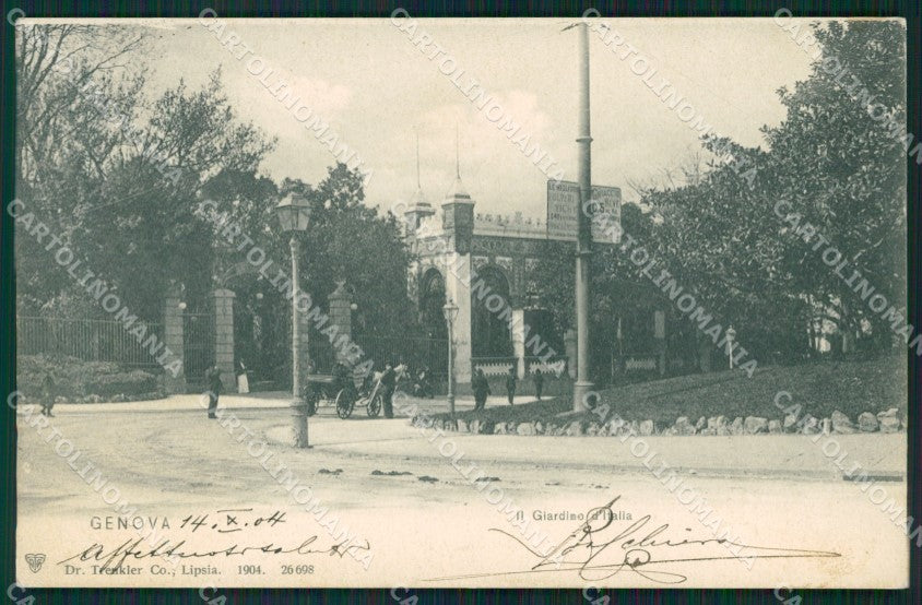 Genova Città cartolina QZ5515 – fronte
