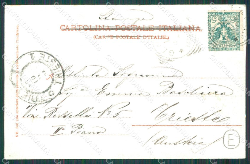 Genova Città cartolina QZ5515 – retro