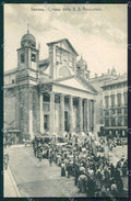 Genova Città Chiesa Santa Annunziata Mercato cartolina QZ5528 – fronte