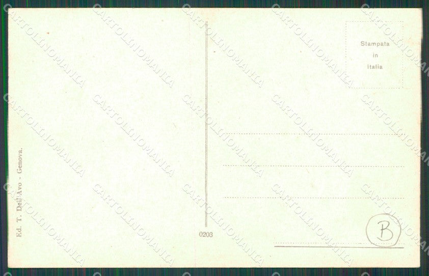 Genova Città Saluti da cartolina QZ5537 – retro