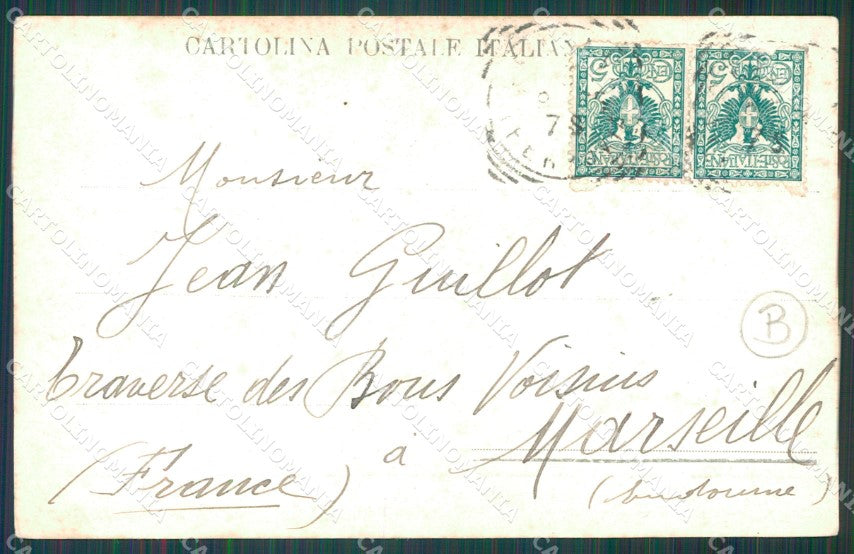 Genova Città Saluti da cartolina QZ5540 – retro