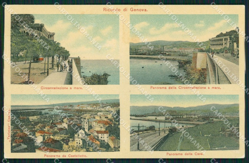 Genova Città cartolina QZ5541 – fronte