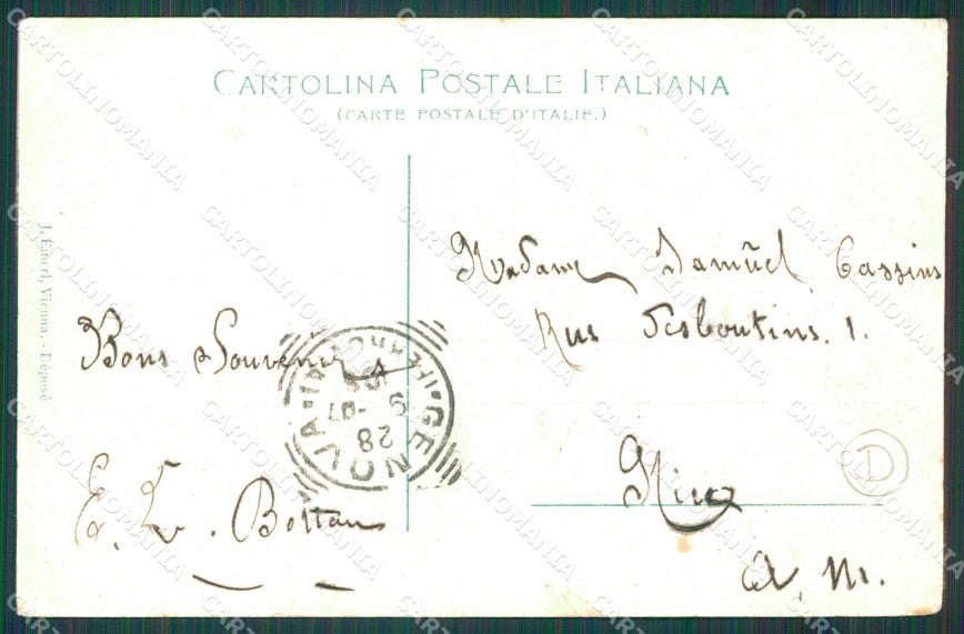 Genova Città Saluti da cartolina QZ5568 – retro