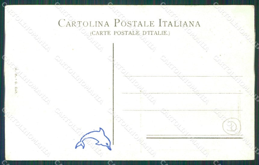 Genova Città Saluti da Rondini cartolina QZ5570 – retro