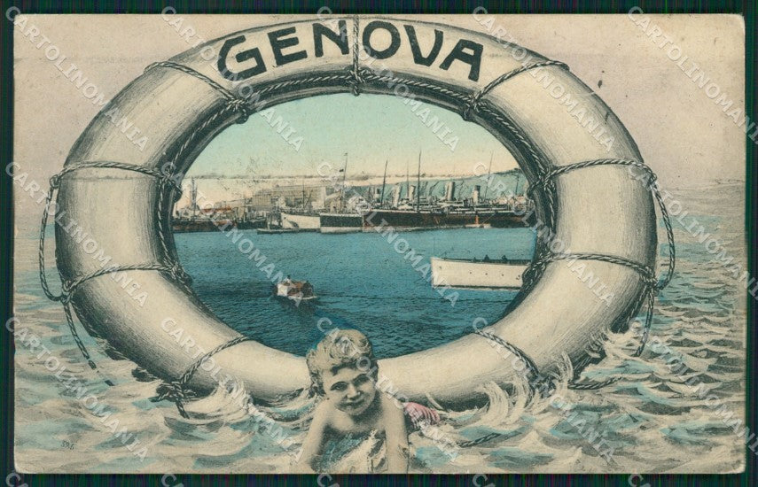 Genova Città cartolina QZ5572 – fronte