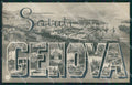 Genova Città Saluti da NPG Foto cartolina QZ5578 – fronte