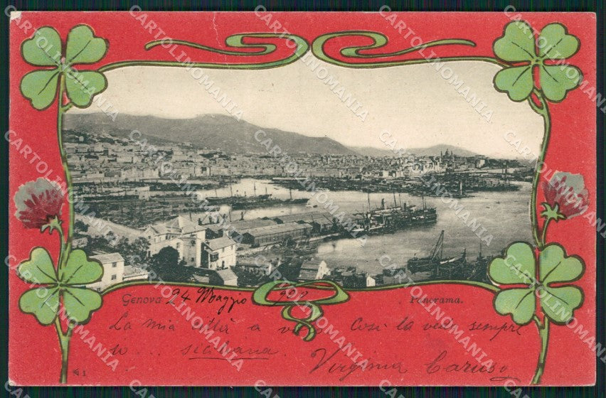 Genova Città cartolina QZ5581 – fronte