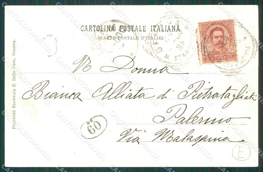Genova Città cartolina QZ5581 – retro