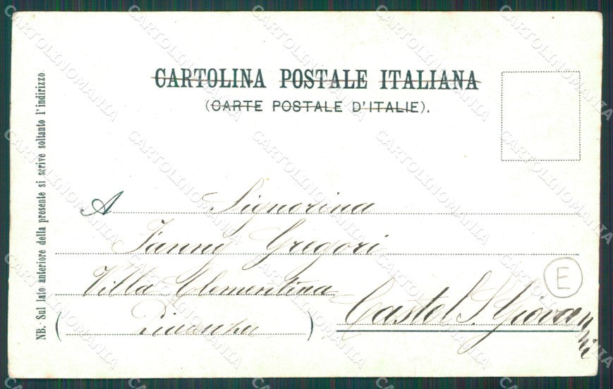 Genova Città Saluti da cartolina QZ5586 – retro