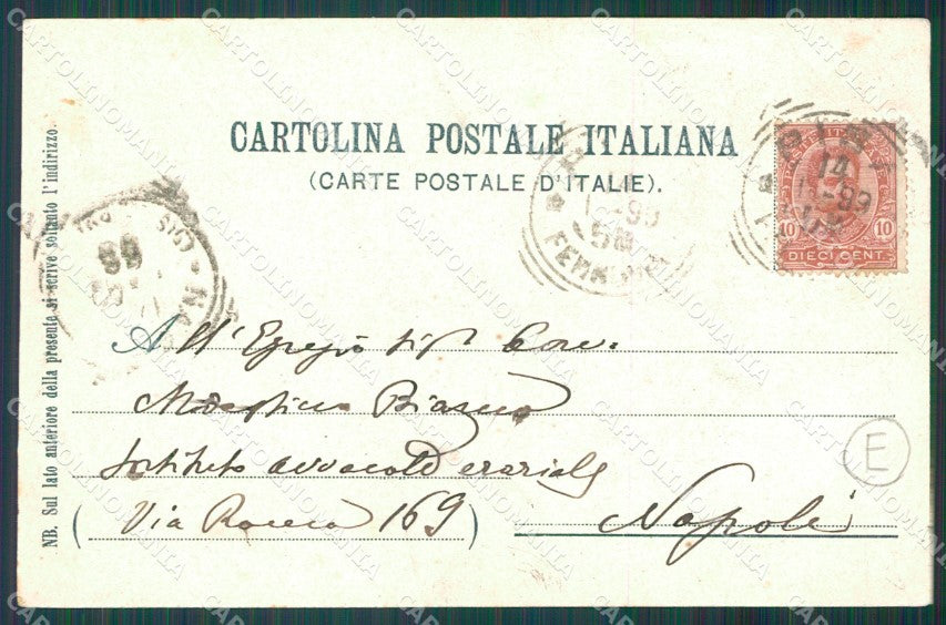 Genova Città Saluti da cartolina QZ5590 – retro