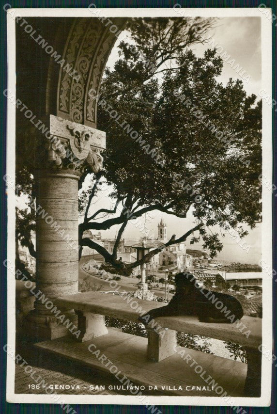 Genova Città San Giuliano Foto cartolina QZ5598 – fronte