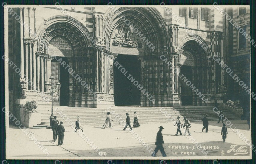 Genova Città San Lorenzo Neer Foto cartolina QZ5600 – fronte