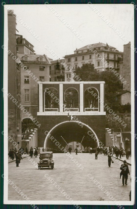 Genova Città Galleria Colombo Auto Foto cartolina QZ5608 – fronte