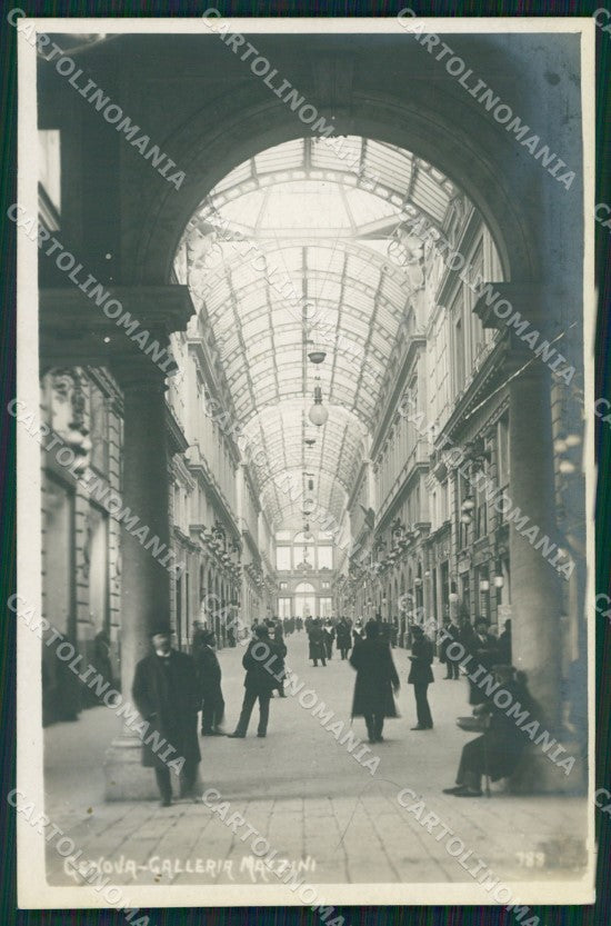 Genova Città Galleria Mazzini Foto cartolina QZ5623 – fronte