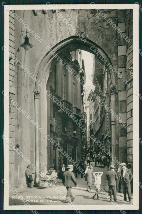 Genova Città Via del Campo Foto cartolina QZ5626 – fronte
