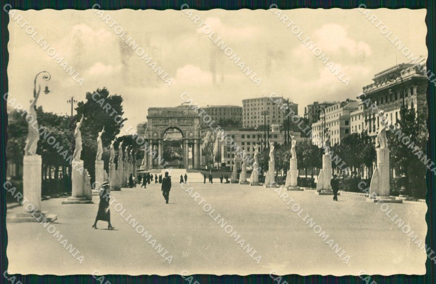 Genova Città Viale delle Vittore Foto cartolina QZ5633 – fronte