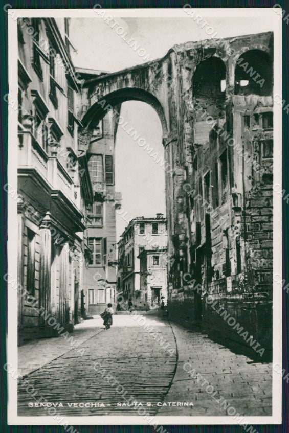 Genova Città Santa Caterina Foto cartolina QZ5650 – fronte