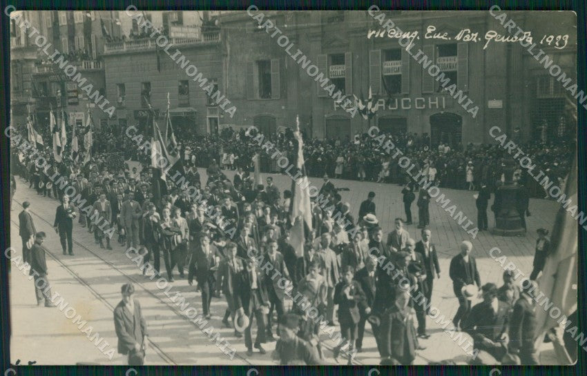 Genova Città VII Congresso Eucaristico Foto cartolina QZ5686 – fronte