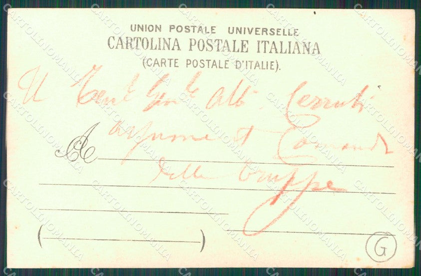 Genova Città Militari Foto cartolina QZ5698 – retro