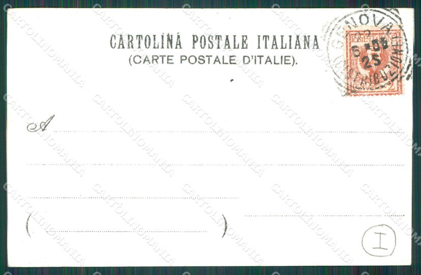 Genova Città Giuseppe Mazzini Foto cartolina QZ5704 – retro