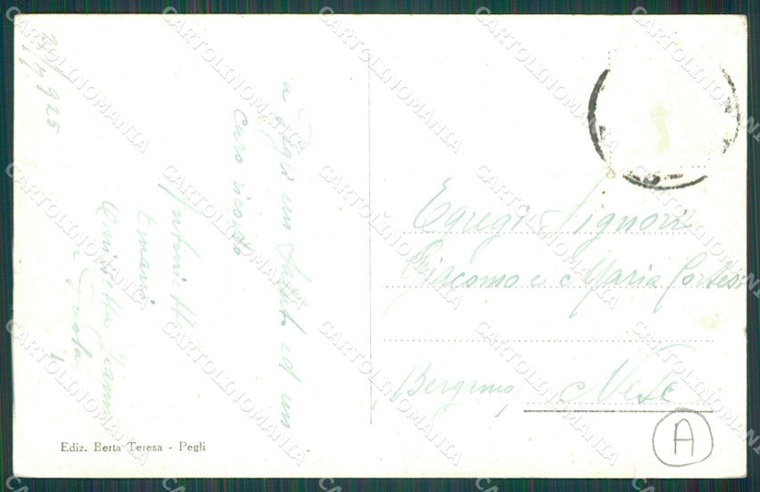 Genova Pegli ABRASA cartolina QZ5716 – retro